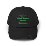 Support Black Women Owned Businesses Distressed Cap