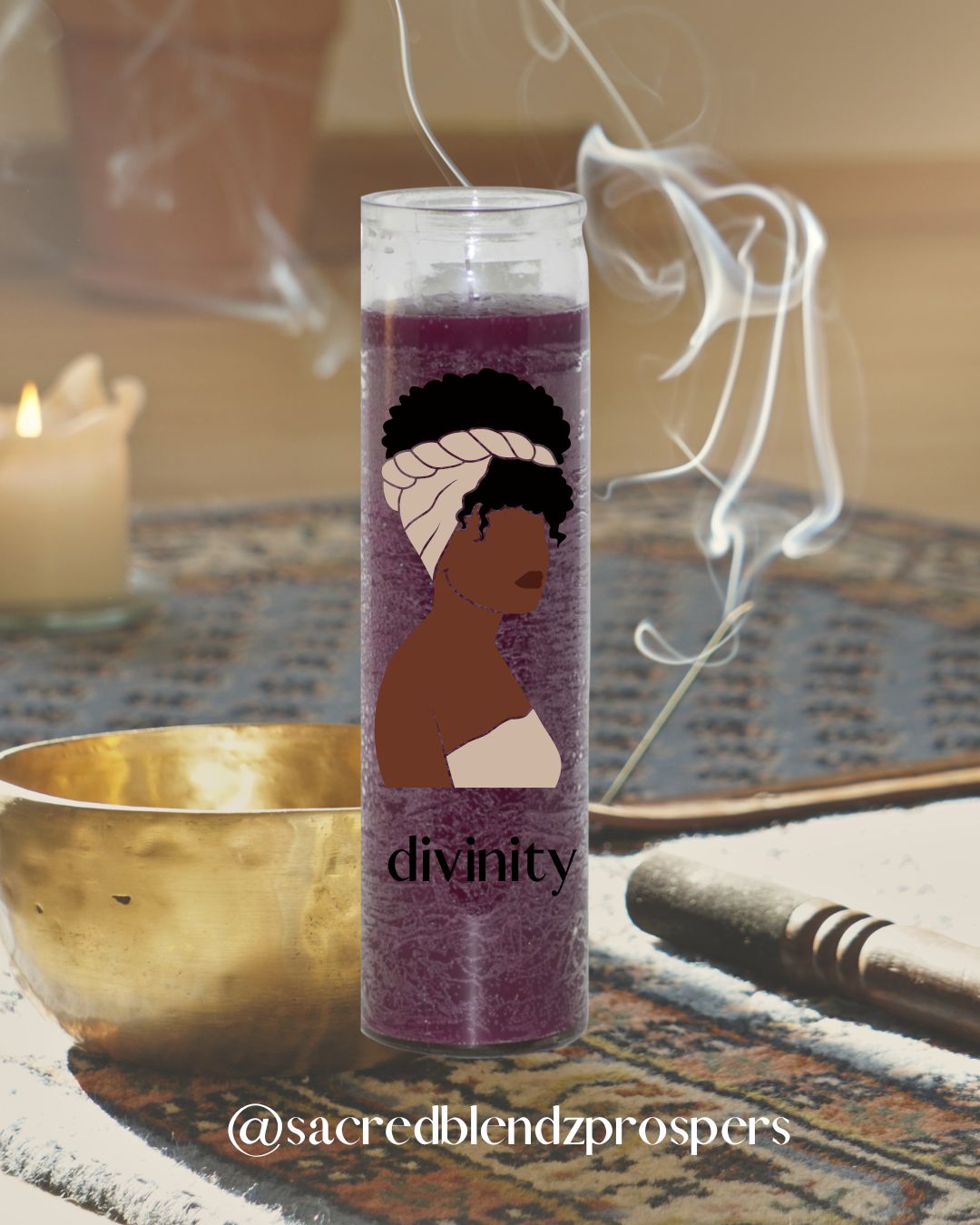 Sacred Blendz Prospers Fixed Candles