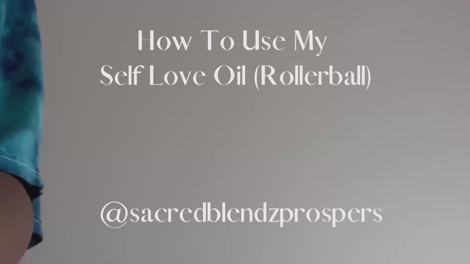 Sacred Blendz Prospers Oils